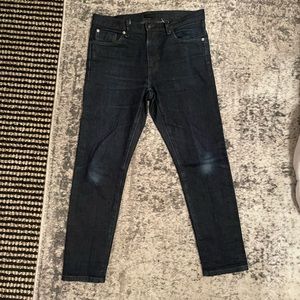 Mid-rise Uniqlo Kaihara selvedge